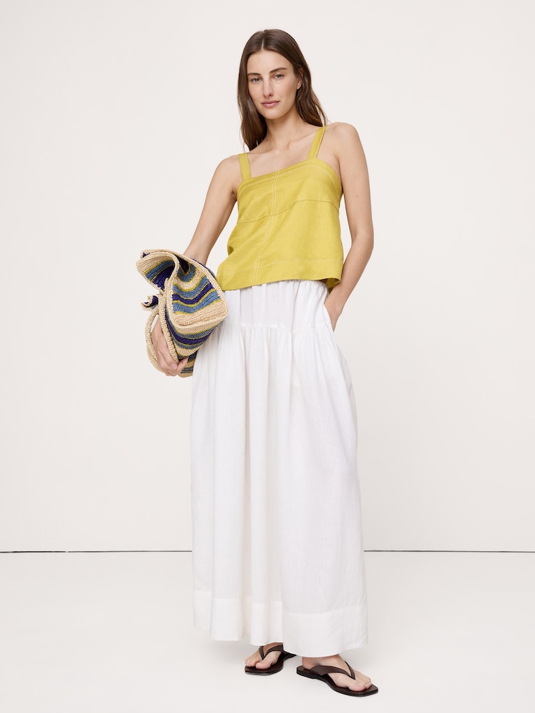 Viscose-Linen Tank