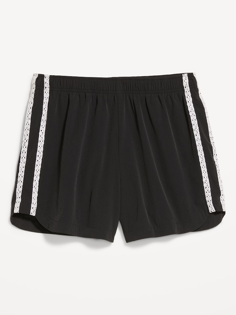 High-Waisted TrekTech Run Shorts
