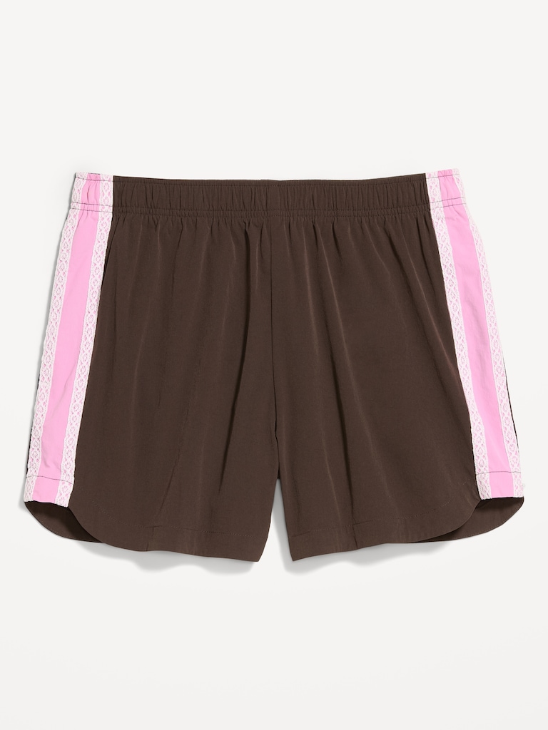 High-Waisted TrekTech Run Shorts