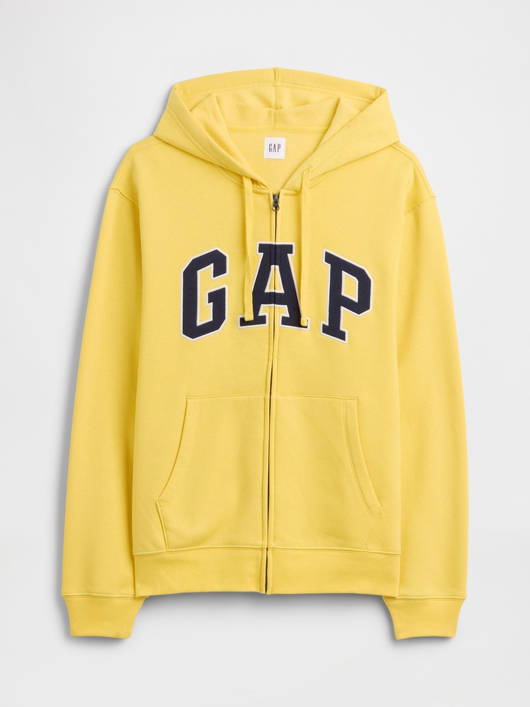 Adult Relaxed Gap Logo Zip Hoodie