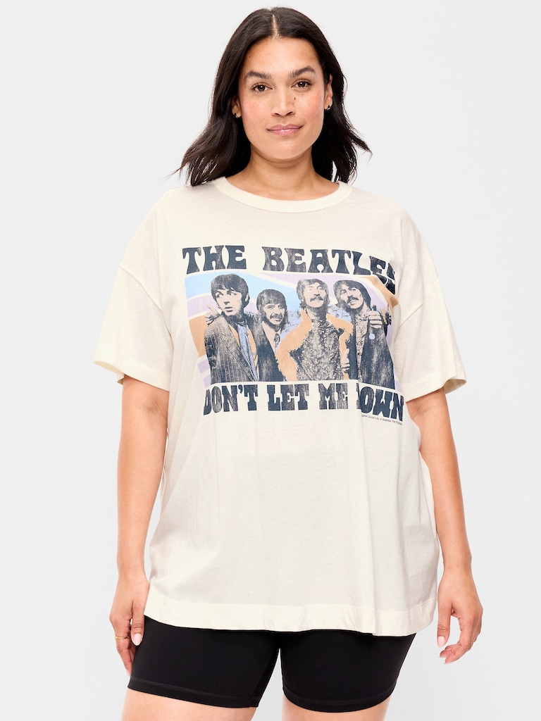 Oversized Graphic Tunic T-Shirt