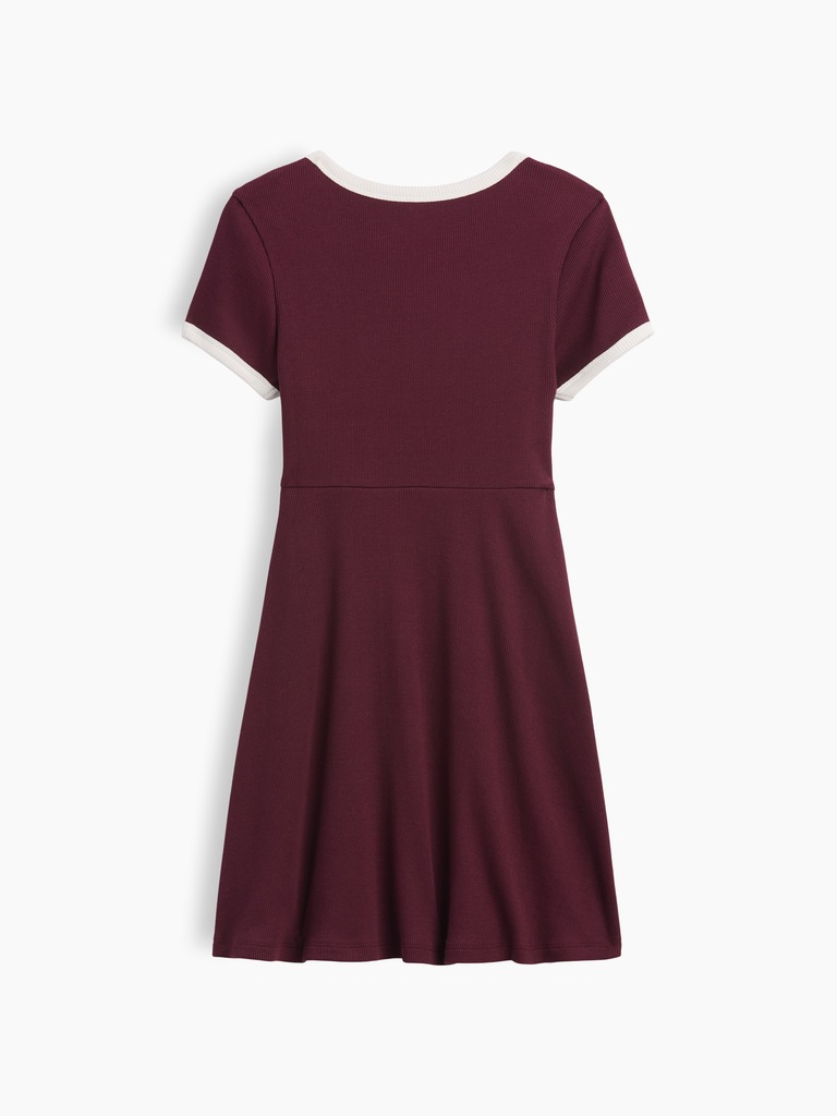 Kids Ribbed Dress