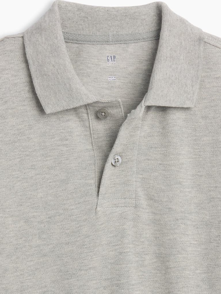 Kids Pique Polo Shirt