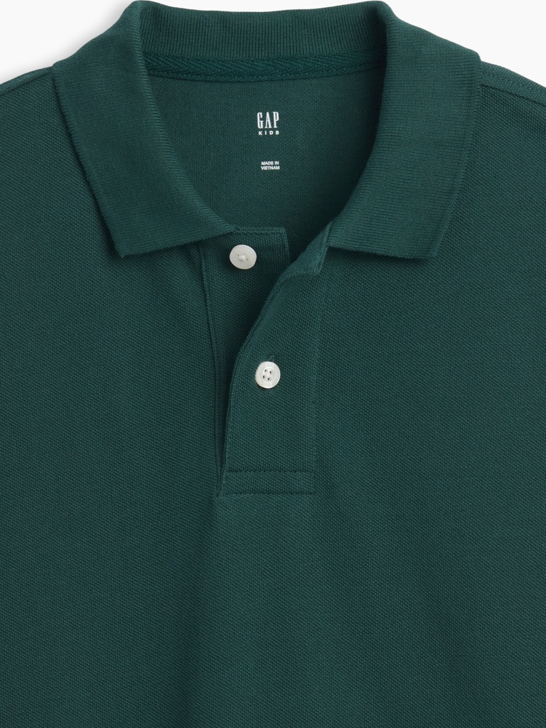 Kids Pique Polo Shirt