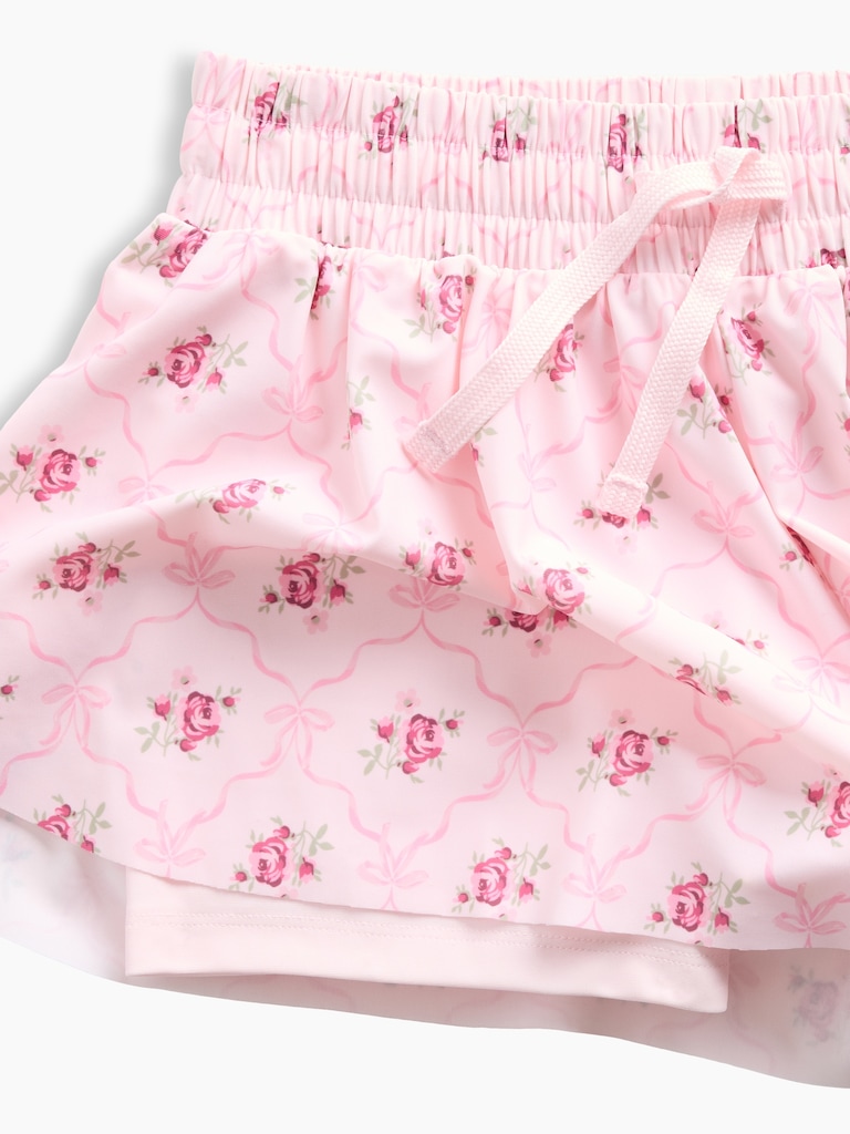 Kids Pull-On Butterfly Shorts