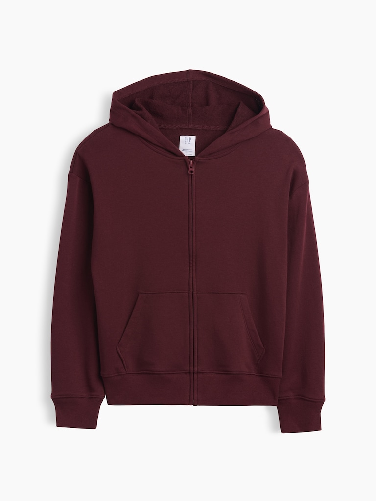 Kids Relaxed French Terry Zip Hoodie