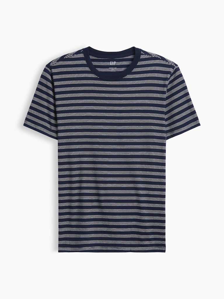 Everyday Soft Stripe Crewneck T-Shirt