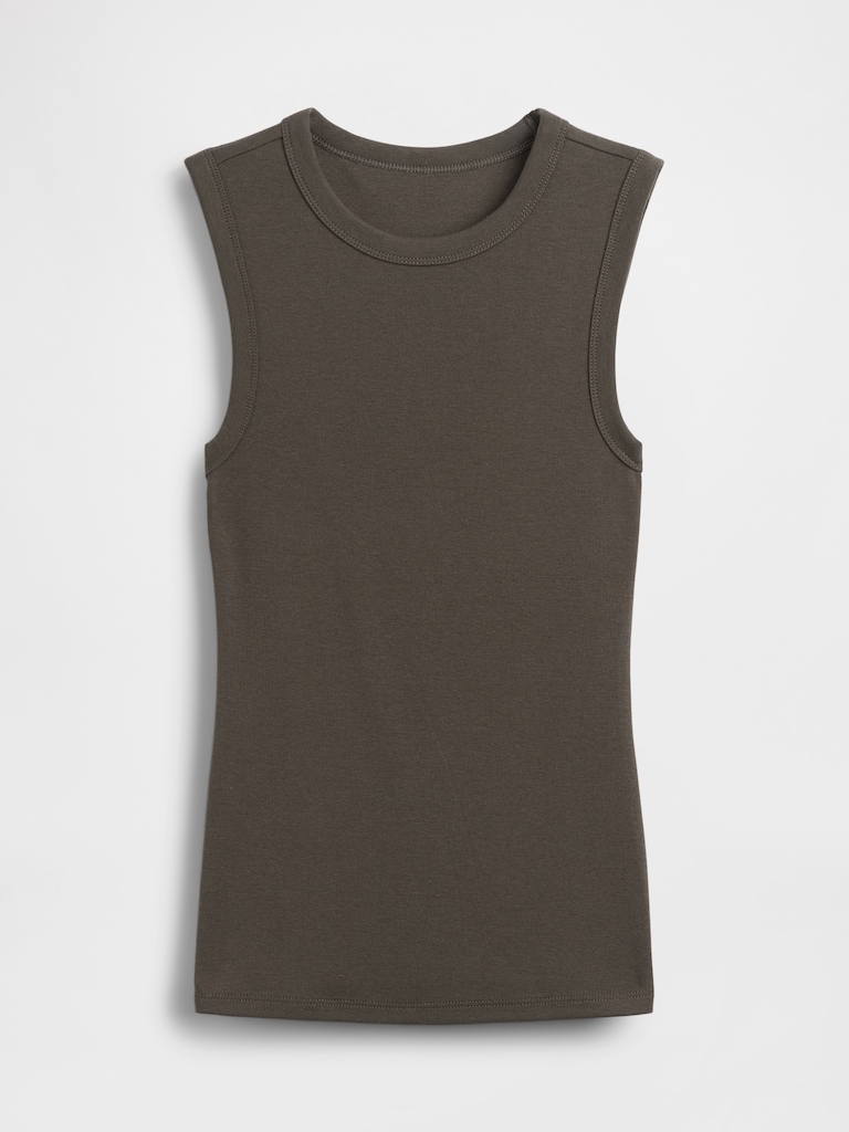 Modern Crewneck Tank Top
