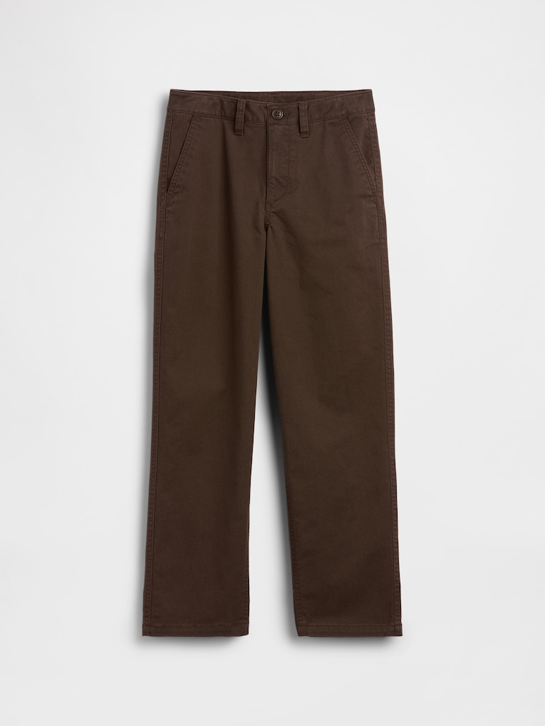 Kids Modern Loose Khakis