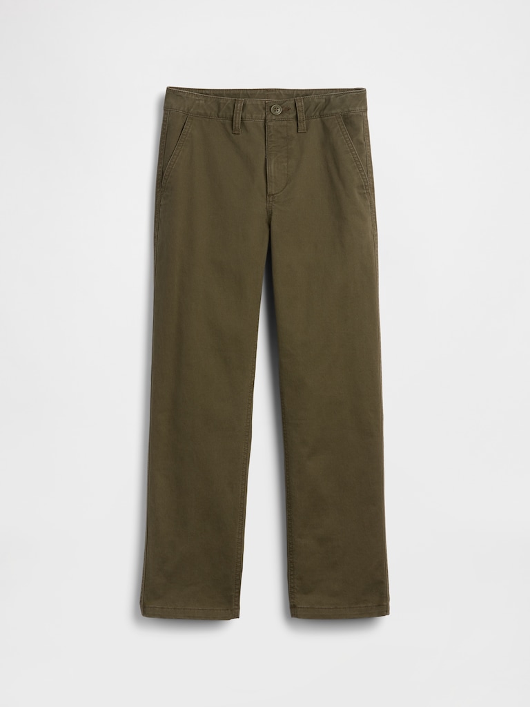 Kids Modern Loose Khakis