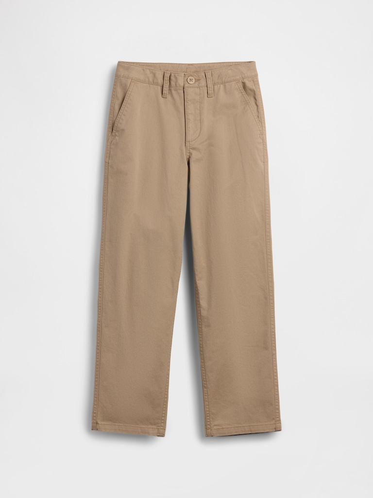 Kids Modern Loose Khakis