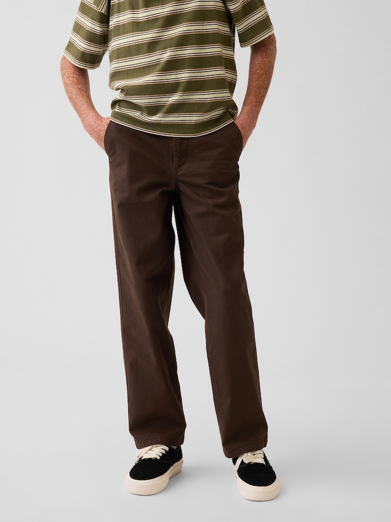 Kids Modern Loose Khakis