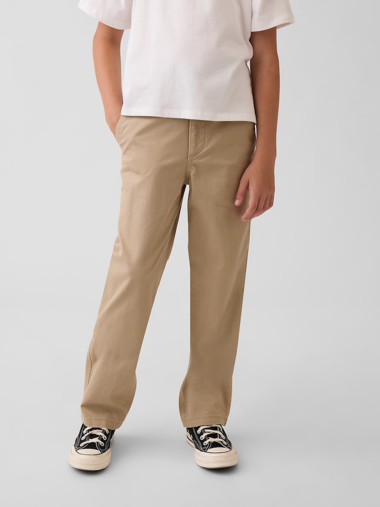 Kids Modern Loose Khakis