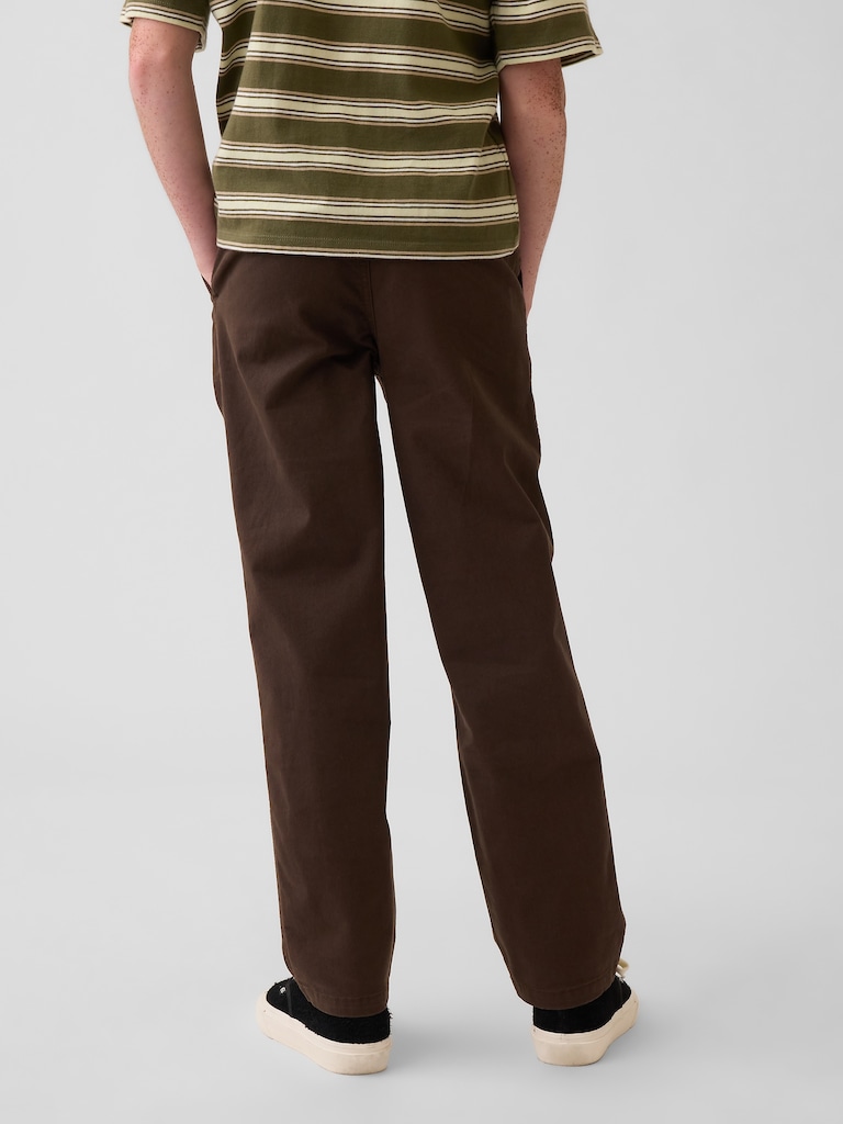 Kids Modern Loose Khakis