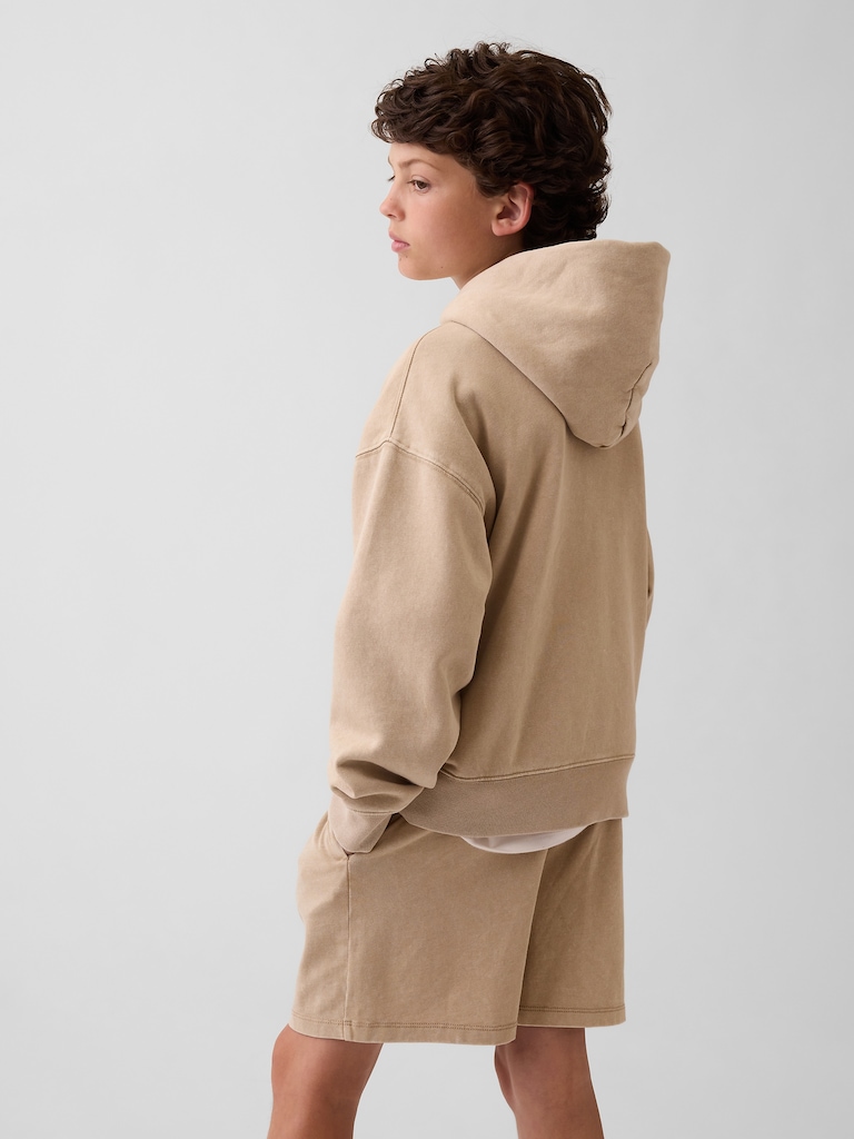 Kids VintageSoft Relaxed Zip Hoodie