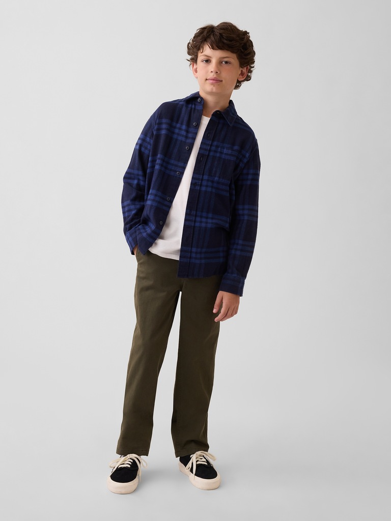 Kids Modern Loose Khakis