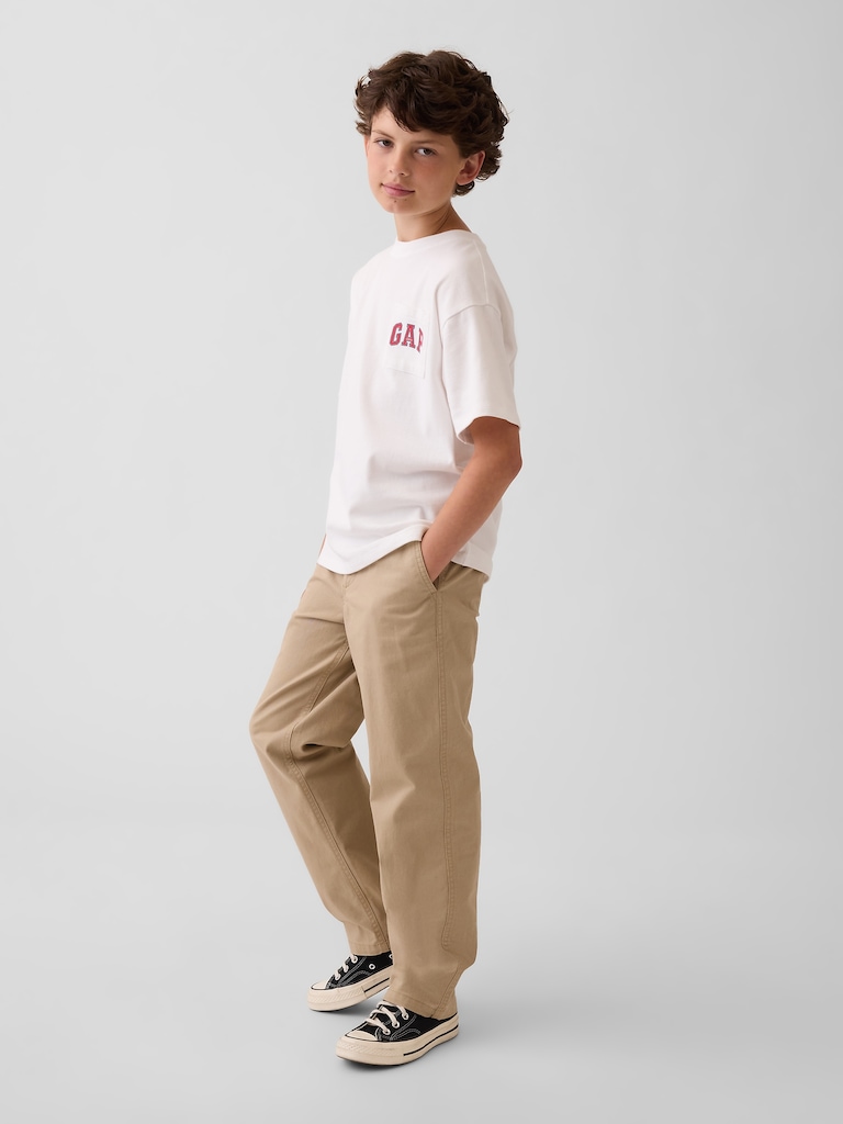 Kids Modern Loose Khakis