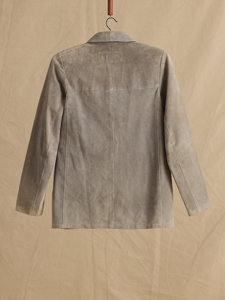 Archive Suede Top-Button Jacket Women's Size XS