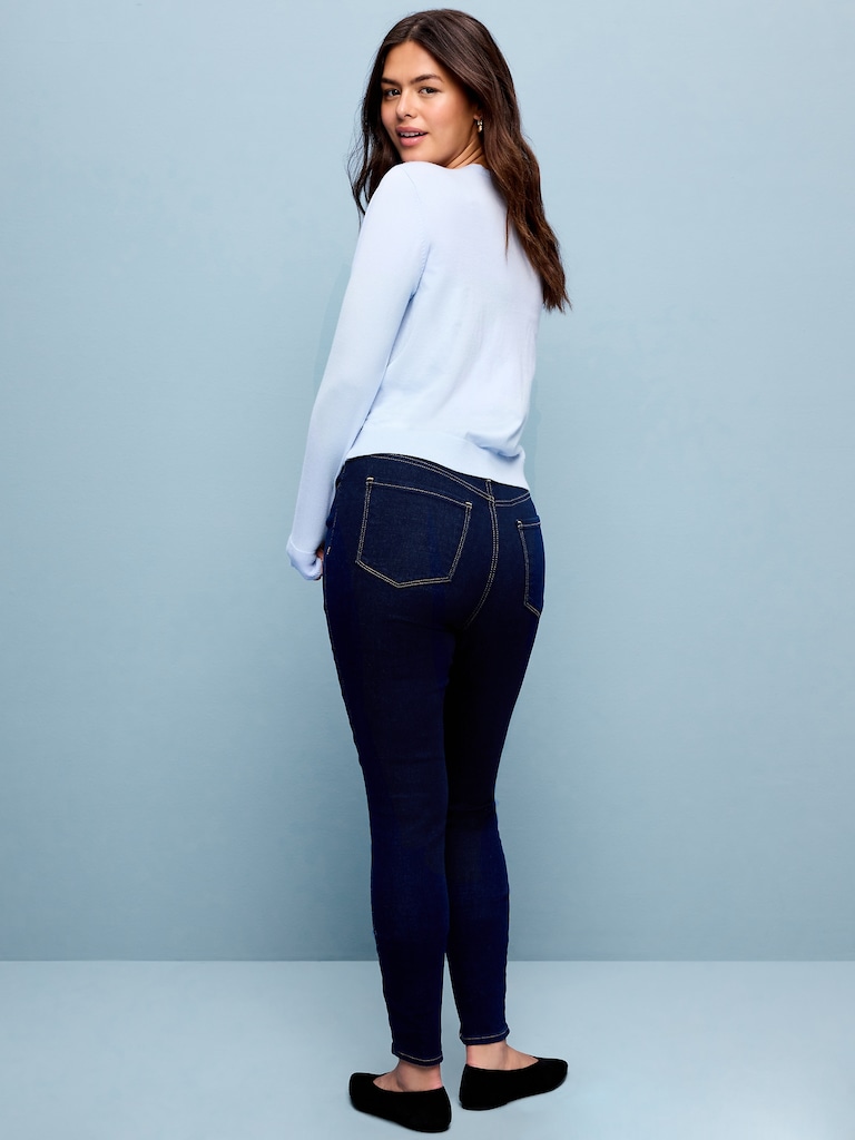 Jean Wow super ajusté à taille haute
