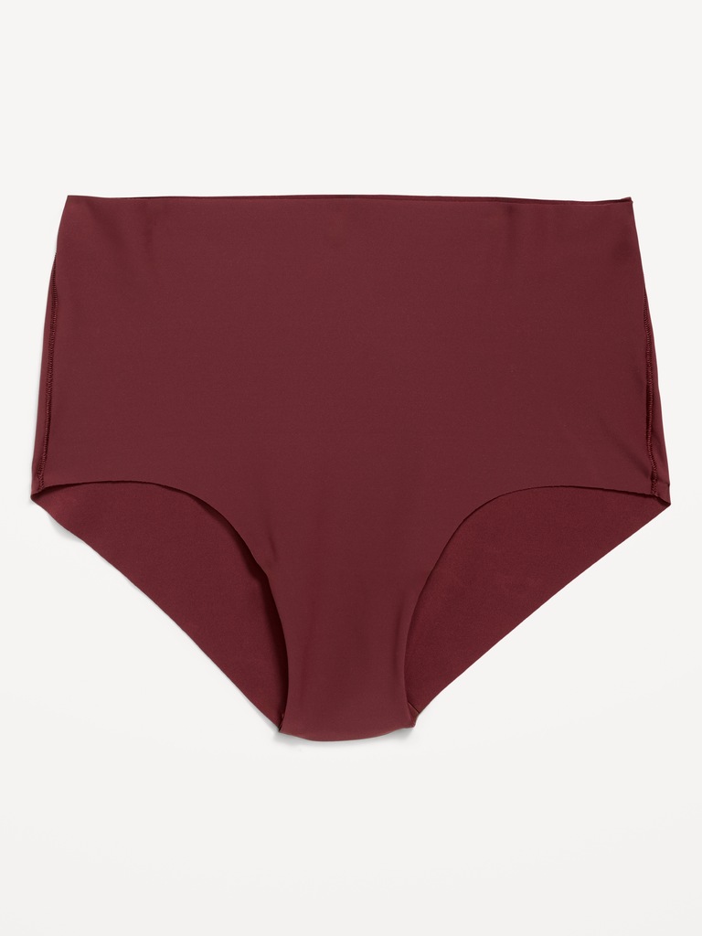 High-Waisted No-Show Brief Underwear