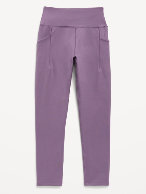 High-Waisted StudioSmooth 7/8 Leggings for Girls