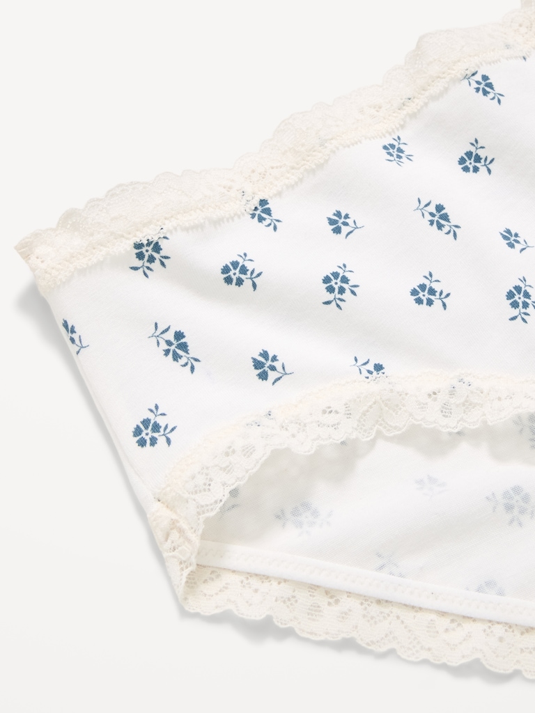 Lace-Trim Hipster Underwear