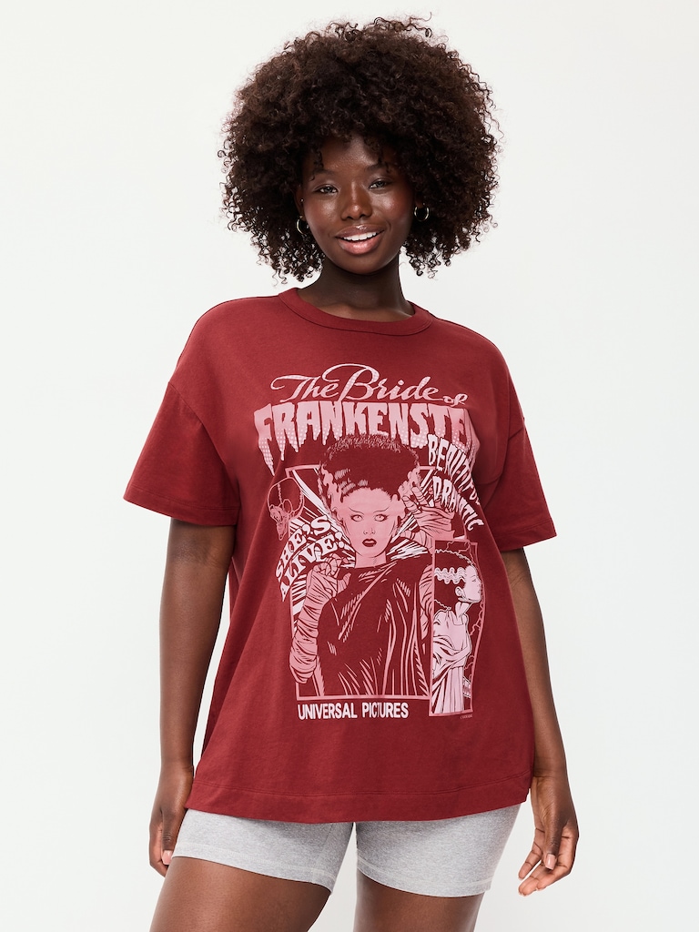 Oversized Graphic Tunic T-Shirt