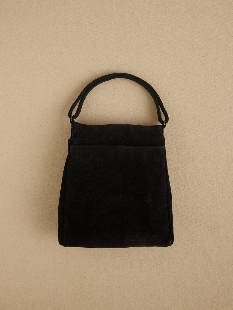 Archive Suede Foldover Mini Bag