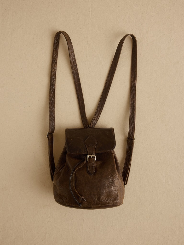 Archive Mini Leather Backpack