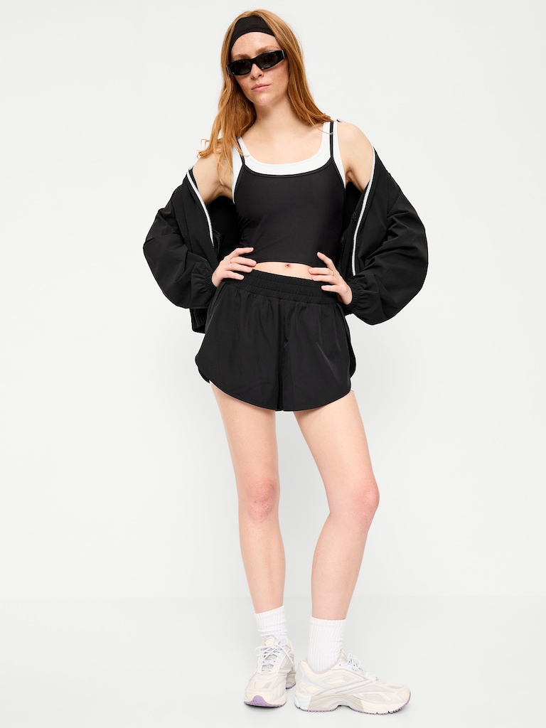 PowerSoft Layered Longline Bra