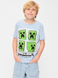 Minecraft™ Gender-Neutral Graphic T-Shirt for Kids