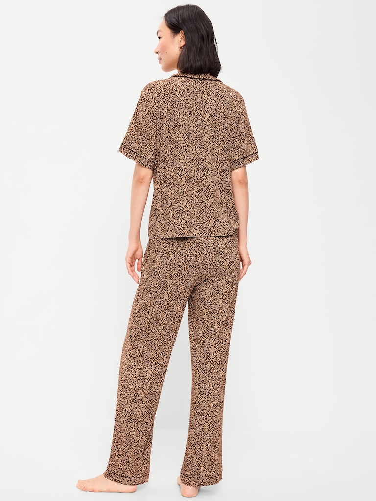 Sunday Sleep Knit Jersey Pant Set