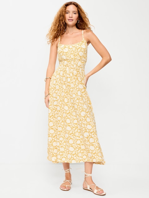 Women's Yellow Dresses & Jumpsuits | Old Navy Women's Yellow Dresses & Jumpsuits | Old Navy