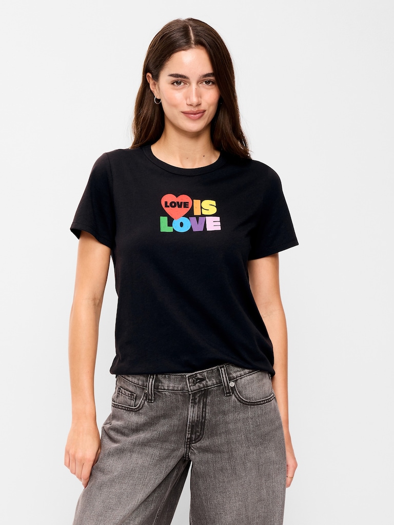 EveryWear Crew-Neck Graphic T-Shirt