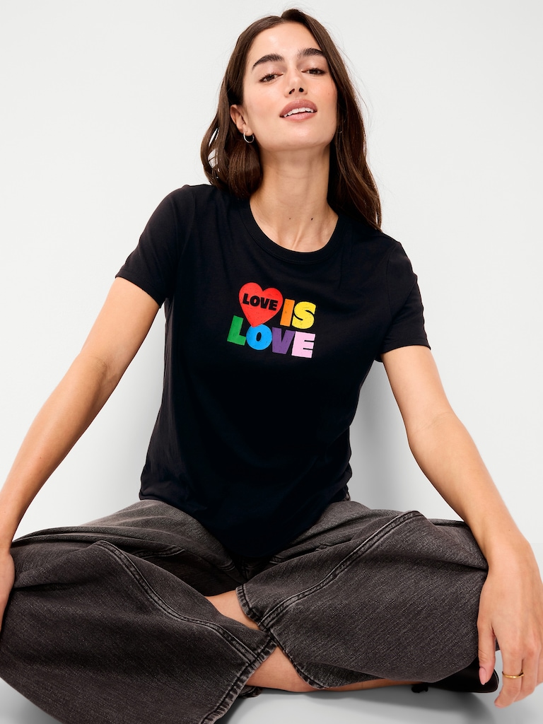 EveryWear Crew-Neck Graphic T-Shirt