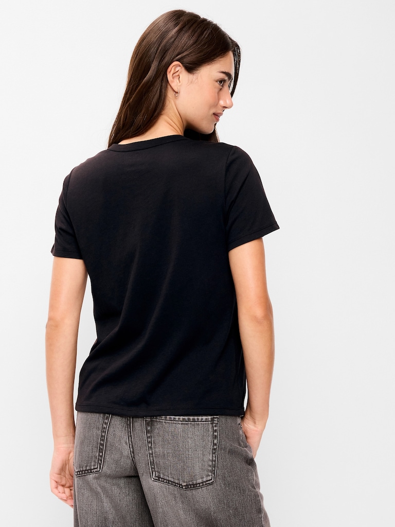 EveryWear Crew-Neck Graphic T-Shirt