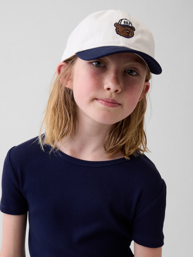 Kids Brannan Bear Logo Baseball Hat