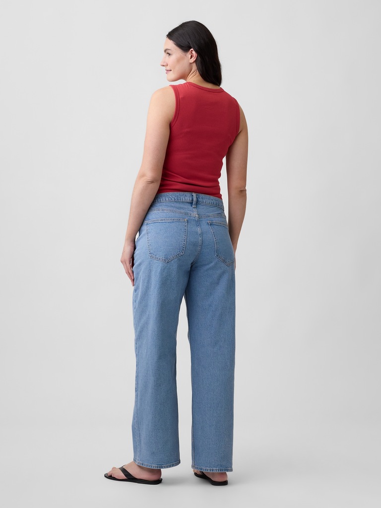 Low Rise '90s Loose Jeans