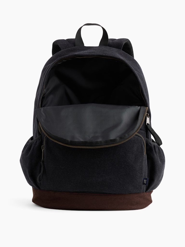 Kids Denim & Corduroy Backpack