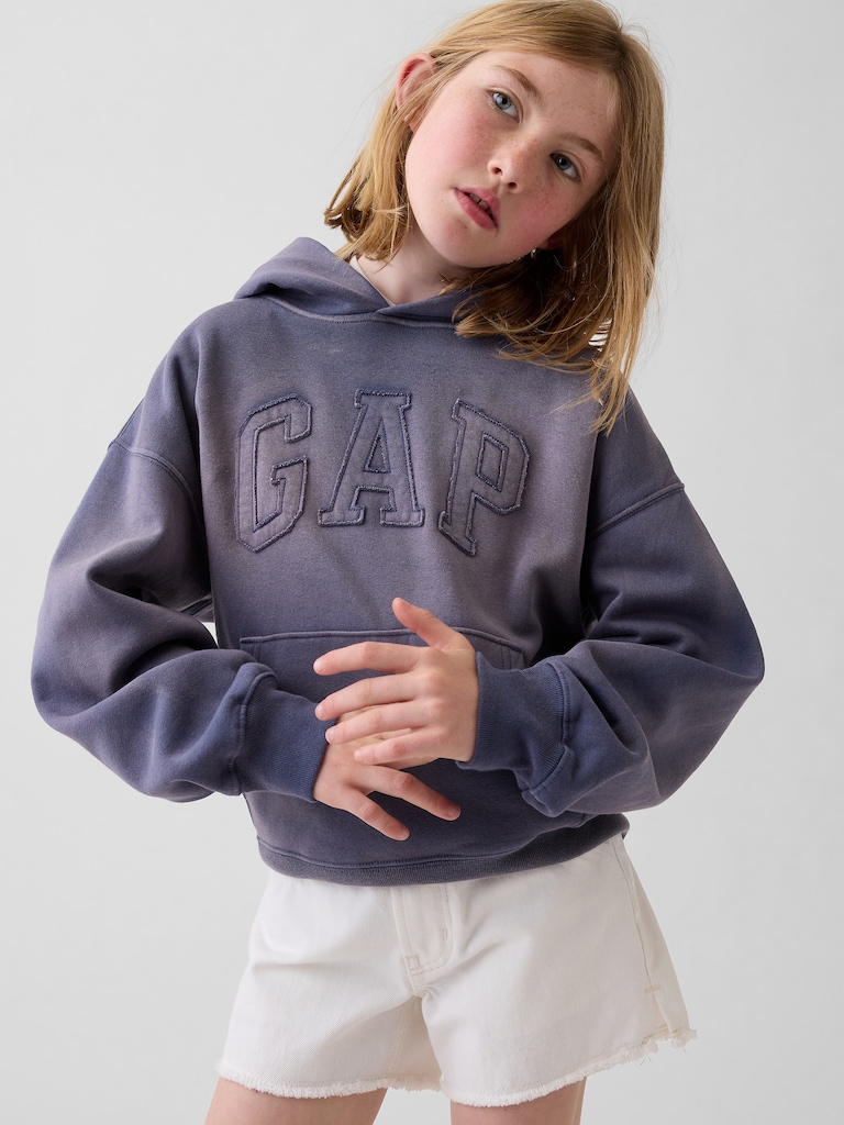 Kids VintageSoft Relaxed Logo Hoodie