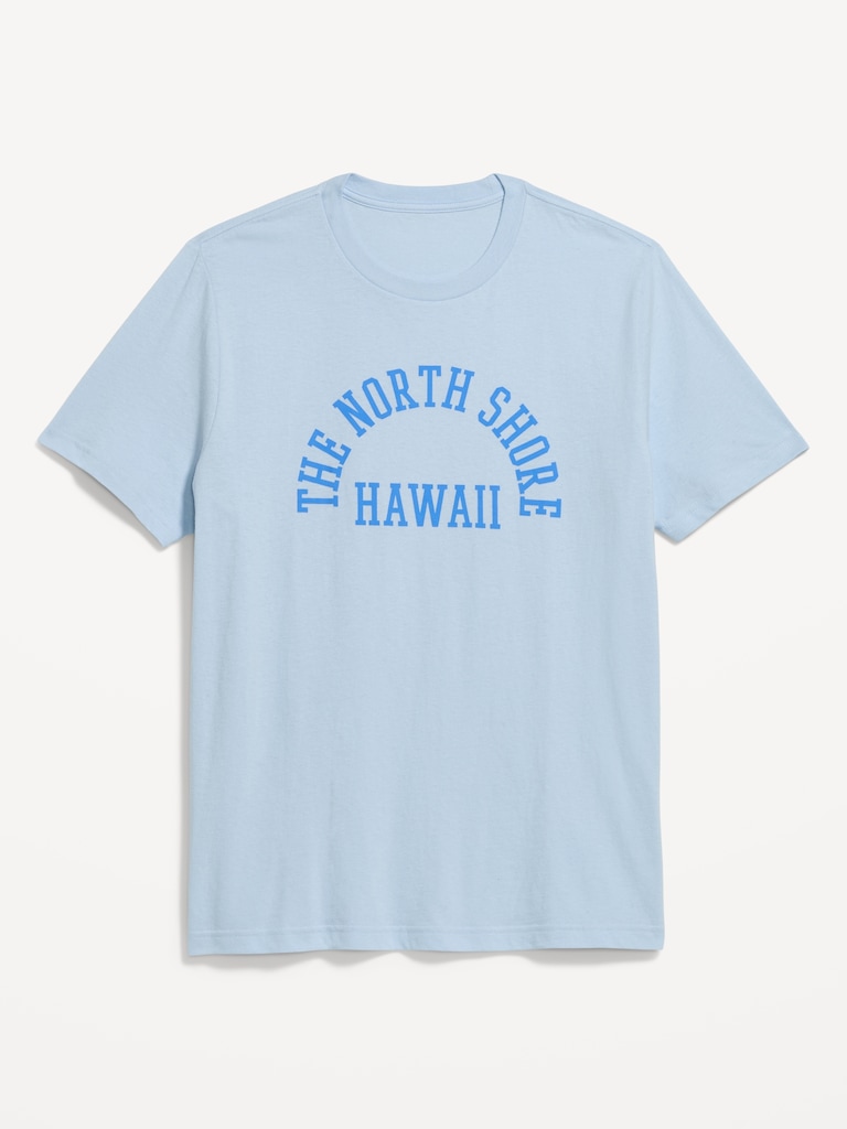 Soft-Washed Crew-Neck Graphic T-Shirt