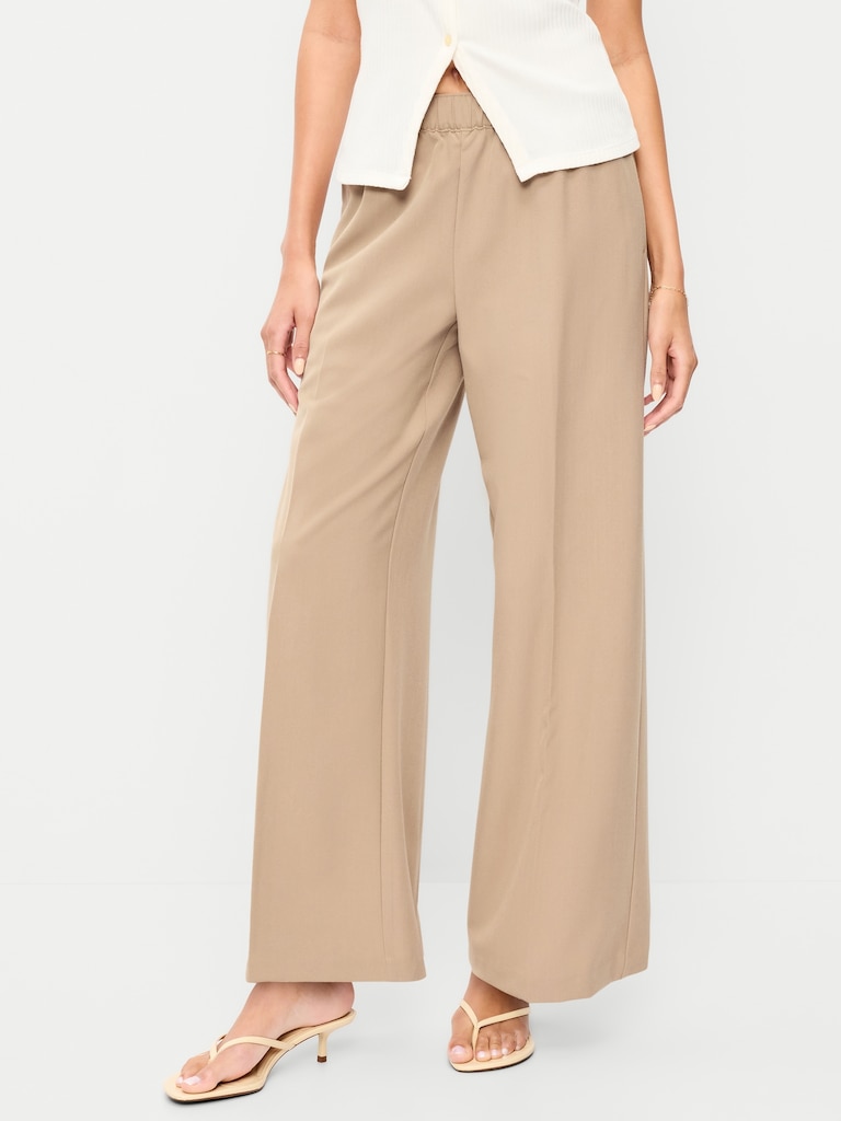 High-Waisted Billie Wide-Leg Trouser