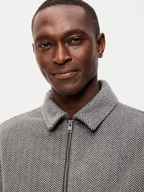 Relaxed Harrington Jacket