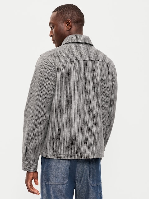 Relaxed Harrington Jacket