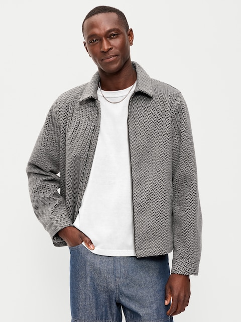 Relaxed Harrington Jacket