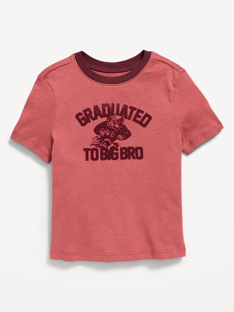 T-shirt à manches courtes à imprimé pour tout-petit