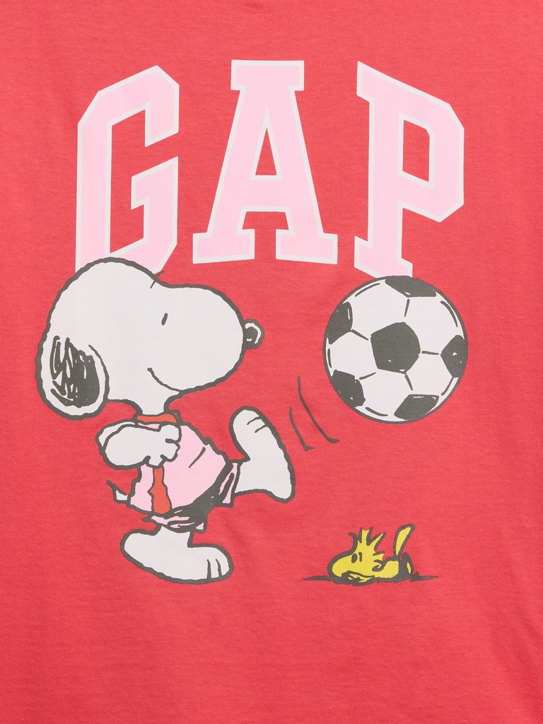 GapKids Peanuts Oversized Logo T-Shirt