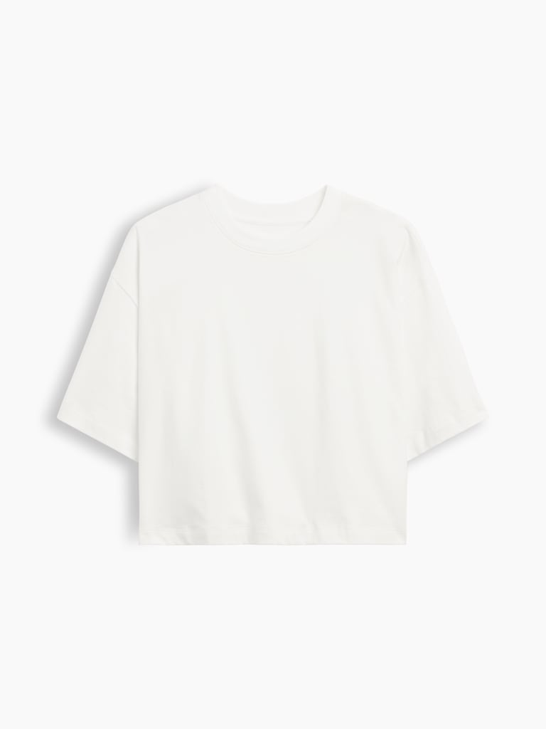 Relaxed Cropped Crewneck T-Shirt