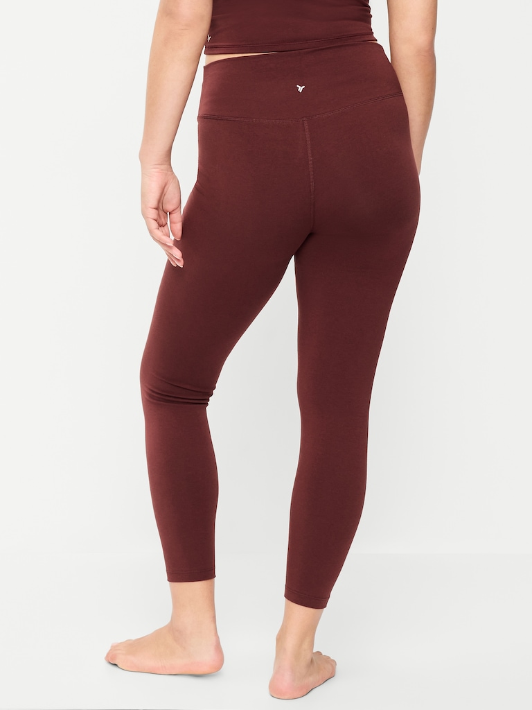 High-Waisted PowerChill 7/8 Cotton Leggings
