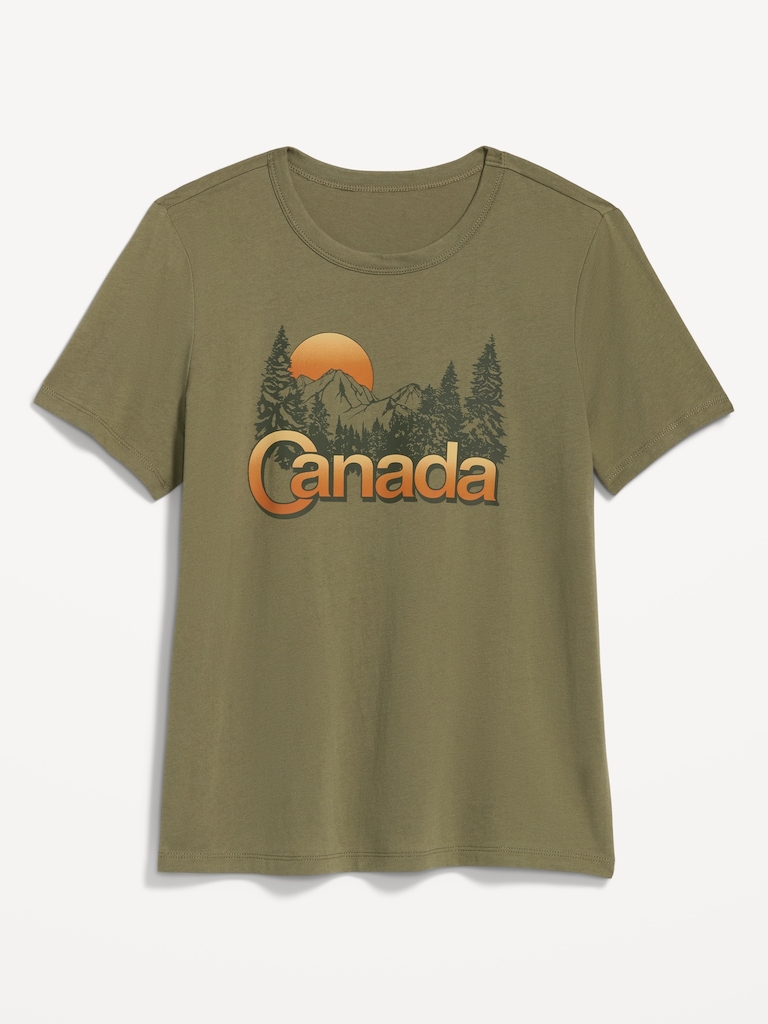 Canada Logo Graphic T-Shirt